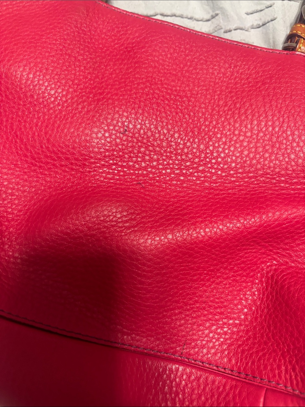Vintage Coach y2k chelsea bag in fuchsia red - Picture 4 of 6